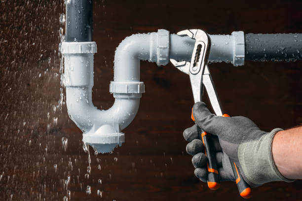 Professional Leak Detection technician working in Pisgah Forest, NC